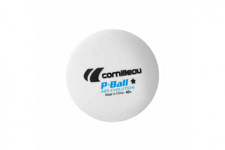 Balles p ball abs evolution 1 etoile ittf blanches x72 0