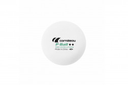 Balles P-BALL ABS EVOLUTION ** ITTF blanches x6