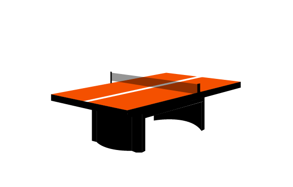 Icône de table de ping-pong outdoor pro
